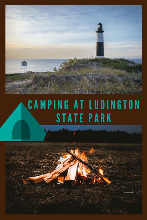 Visit All 50 States, Rustic Camping, Ludington State Park, First Camping Trip, Jack Pine, State Park Camping, All 50 States, My Bucket List, The Jack