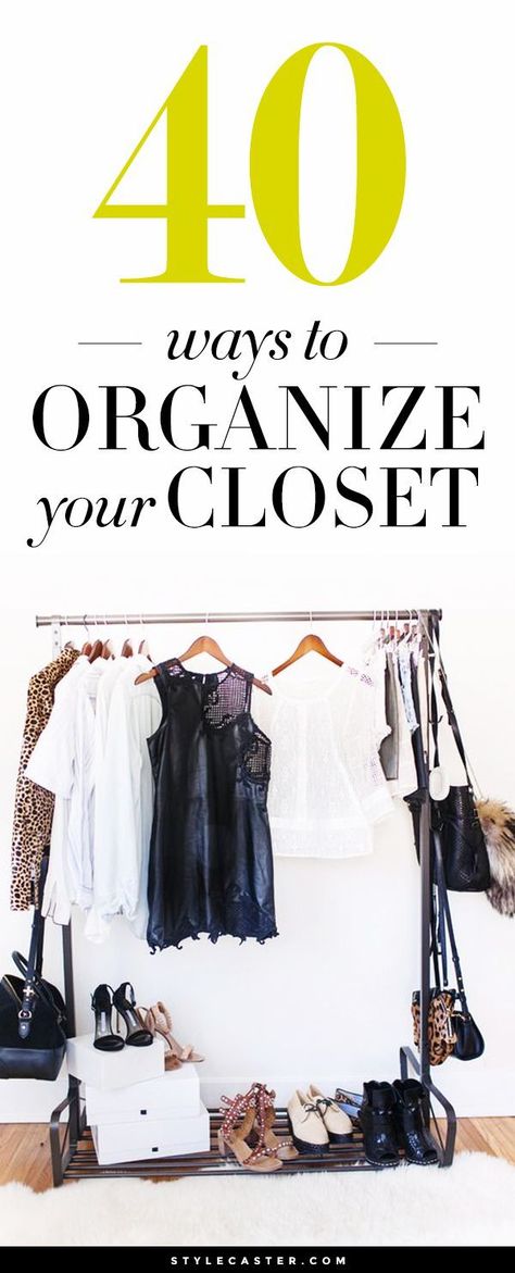 Finances Organization, How To Have Style, Organize Your Closet, Closet Organization Ideas, Closet Hacks, Organization Station, Wardrobe Organisation, Garden Food, Ways To Organize