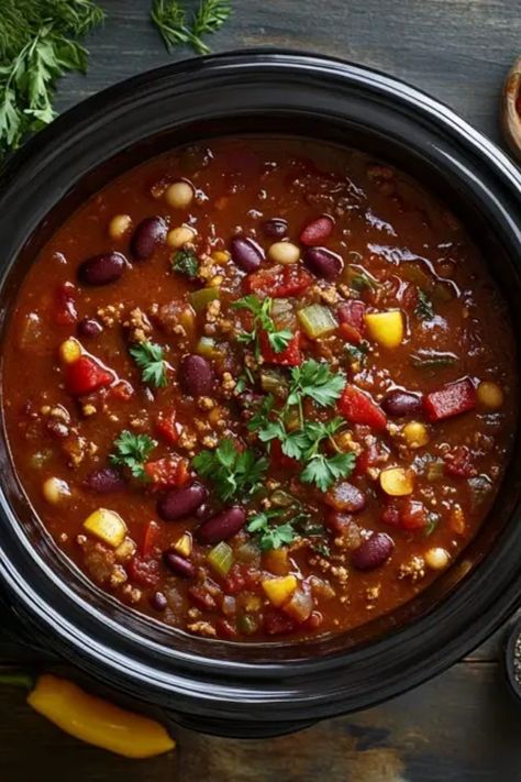 As the temperatures drop, it's time to warm up with these 7 cozy slow cooker fall recipes that are perfect for weeknight dinners. From savory soups to hearty stews, each recipe brings the comfort of home-cooked meals minus the hassle. Perfect for busy families, these easy fall recipes will fill your home with delicious aromas while you relax after a long day. Whether you crave something sweet or a bit spicy, you'll find the ultimate meal comfort here. Get ready to enjoy hearty flavors and cozy vibes all season long! Slow Cooker Fall Recipes, Maple Glazed Carrots, Comforting Meals, Easy Fall Recipes, Pumpkin Chili, Easy Autumn Recipes, Frozen Meat, Glazed Carrots, Savory Soups