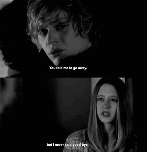 American Horror Story Quotes, Violet Harmon, Evan Peters American Horror Story, Tate And Violet, American Horror Story 3, Tate Langdon, Happy End, Horror Show, Evan Peters