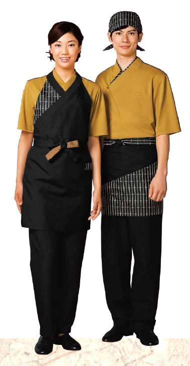 Japanese Restaurant Uniform, Restaurant Uniform, Waitress Uniform, Japan Products, Waiter Uniform, Professional Uniforms, Japanese Uniform, Employee Uniform, Restaurant Uniforms