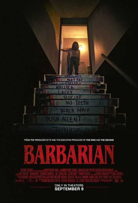 Barbarian 2022, Barbarian Movie, 20th Century Studios, Dark Design, 광고 디자인, Film Poster Design, Best Horror Movies, Horror Lovers, Horror Posters