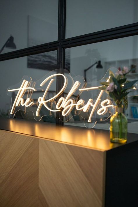 Wedding Led Sign, Neon Bedroom, Bedroom Signs, Neon Sign Bedroom, Personalized Neon Signs, Wedding Neon Sign, Neon Wedding, Bridal Shower Signs, Led Sign