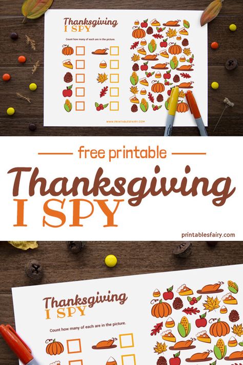 Celebrate Thanksgiving with this fun I Spy Thanksgiving free printable! Perfect to entertain the kids while the food is being cooked. #thanksgiving #thanksgivingactivities #thanksgivingactivitiesforkids I Spy Free Printable, I Spy Thanksgiving, Thanksgiving Crafts And Activities, Thanksgiving I Spy, Preschool November, I Spy Printable, Preschool Thanksgiving, Free Printable Thanksgiving, Fun Thanksgiving Crafts