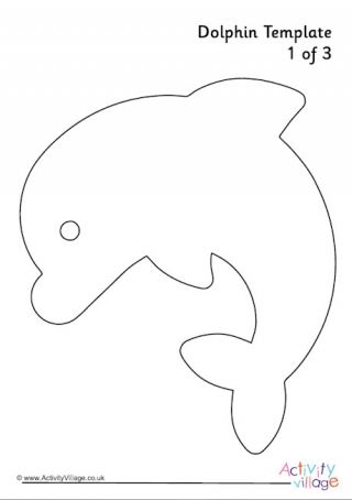 Dolphin Template Dolphin Template Free Printable, Dolphin Crafts For Kids, Dolphin Template, Dolphin Crafts, Dolphin Craft, Pod Of Dolphins, Under The Sea Crafts, Animal Printables, Animal Templates