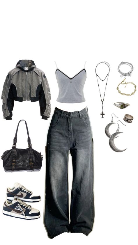 Outfit, Y2k, fashion, style, clothing, trends, outfit, inspiration, accessories, street style, Pinterest outfits, teenage, vintage fashion, y2k fashion, trendy, fashion inspo, outfit inspo. Accessories Street Style, Fashion Y2k, Clothing Trends, Aesthetic Y2k, Inspo Outfit, Pinterest Outfits, Y2k Aesthetic, Y2k Fashion, Fashion Inspo