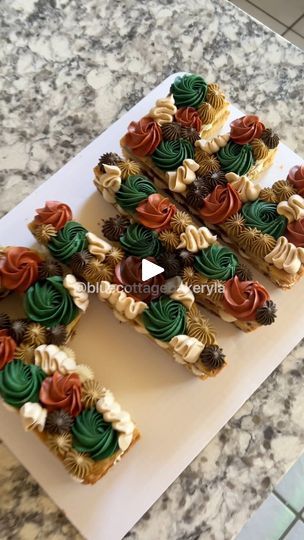 1M views · 5K reactions | Fall colors Cookie cake for school faculty lunch #cookiecakes #cakedecorating #bluecottagebakery #cakevideos #lettercakes #asmr #bakingasmr #fall | Blue Cottage Bakery Fall Cookie Cake, Thanksgiving Cookie Cake, Cake For School, Cottage Bakery, Fall Blue, Cookie Cakes, Blue Cottage, Fall Cookies, Cake Videos