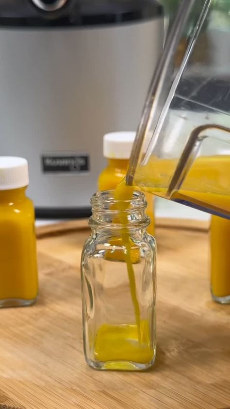 Juicing Tutorials | Author of Juices for Total Wellness (@juicingtutorials) on Threads Turmeric Wellness Shots, Energy Juice Recipes, Ginger Shot Recipe, Lemon Shots, Turmeric Shots, Oatmeal Smoothie Recipes, Fat Burning Juice, Ginger Shot, Wellness Shots