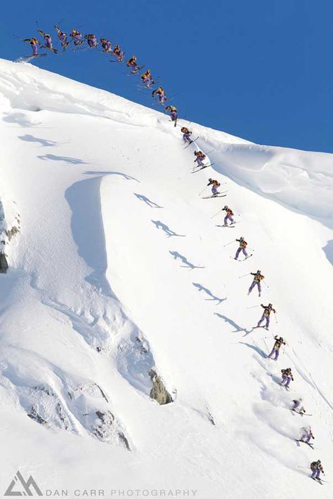 Eye-catching Examples Of Action Sequence Photography | MoodySoody Sequence Photography, Ski Photography, Skiing Photography, Ski Design, High Speed Photography, Splash Images, Time Photography, Multiple Exposure, Davos