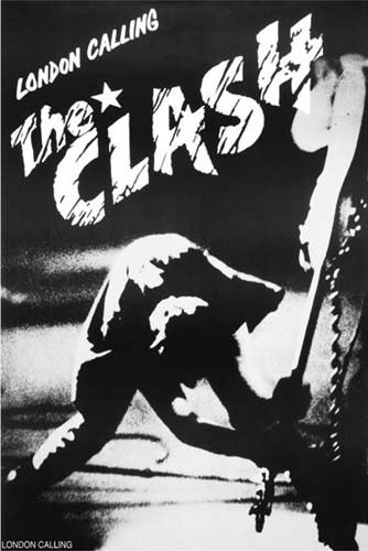 The Clash Poster, The Clash Band, The Clash London Calling, Clash London Calling, Rock Band Posters, Punk Poster, Arte Punk, Dorm Posters, Rock Posters