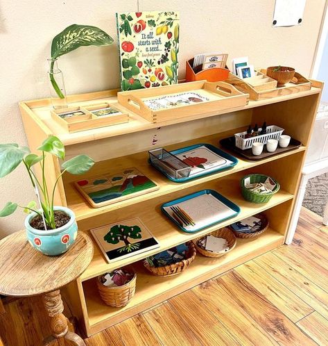 Spring Montessori Shelf, Spring Montessori Activities, Preschool Montessori Activities, Seasons Montessori, Montessori Elementary Classroom, Montessori Crafts, Spring Preschool Activities, Montessori Trays, Montessori Activities Preschool