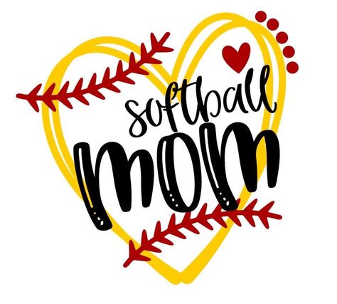 Softball Mom Quotes, Softball Shirt Designs, Softball Mom Svg, Softball Svg, Mothers Day Svg, Print Design Art, Softball Players, Baby Name Signs, Softball Mom