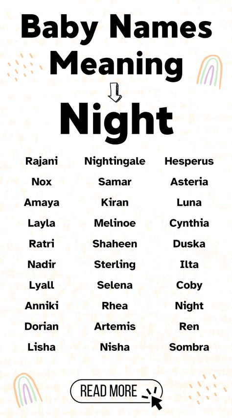 Looking for a baby name that evokes the magic of the night sky? 🌌 We've curated a list of beautiful baby names meaning 'night' for both boys and girls, from classic to unique. Find the perfect name for your little star! 🌟 Names Meaning Night, Night Names, Names That Mean Night, Baby Names With Meaning, Celestial Baby Names, Baby Names Meaning, What Your Name, Sims Names, Oc Story