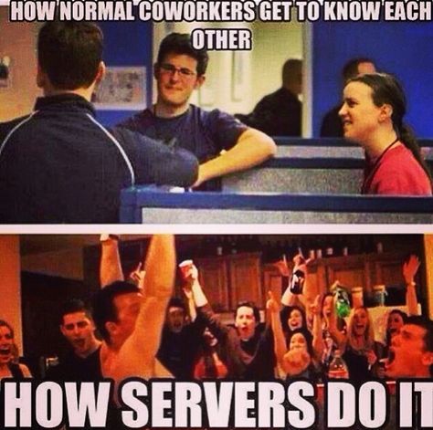 This is the problem #restaurants #servers #serverproblems Server Humor, Restaurant Humor, Server Memes, Bar Quotes, Server Problems, Server Life, Farmhouse Cafe, Writing Challenge, Funny Comments