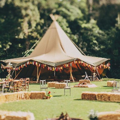 Tipi and tents for rent for an outdoor wedding at Byron Bay. Tipi Wedding Decor, Tipi Tent, Tipi Wedding, Event Tent, Wedding Tent, Marquee Wedding, Tent Wedding, Festival Wedding, Byron Bay