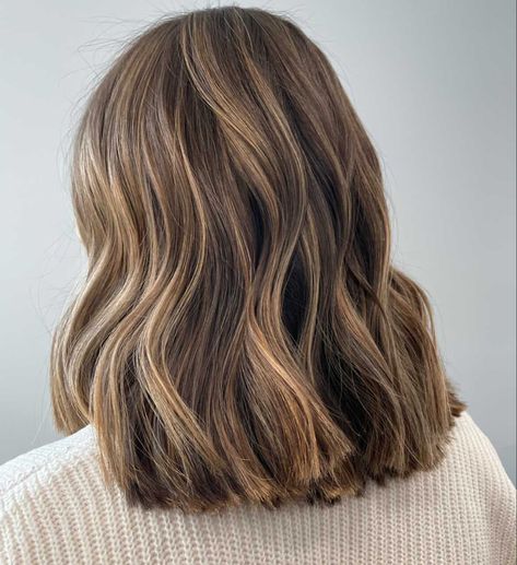 Brown Hair Inspo, Brunette Hair With Highlights, Hair Color Light Brown, Brown Hair Balayage, Light Hair Color, Short Hair Balayage, Balayage Brunette, Brown Blonde Hair, Hair Inspiration Color