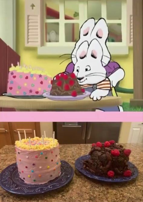 Max And Ruby Cake, Ruby Cake, Chandelier Cake, Max And Ruby, Cute Baking, Think Food, Pretty Birthday Cakes, Cute Birthday Cakes, Cake Images