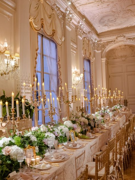 French Mansion Wedding, Wedding At A Mansion, Fairytale Wedding Mood Board, Grand Wedding Venues, 1800s Wedding Aesthetic, Wedding Castle Aesthetic, Royalcore Wedding Theme, 1800s Themed Wedding, Old World Wedding Aesthetic