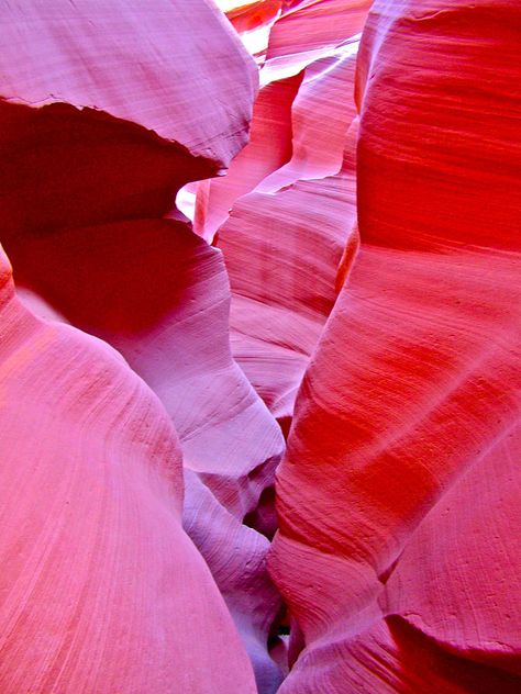 Pink Canyon, Antelope Canyon Arizona, Lower Antelope Canyon, Nature Photography Tips, Love Pink Wallpaper, Romantic Colors, Different Shades Of Pink, Natural Art, Visual Inspiration