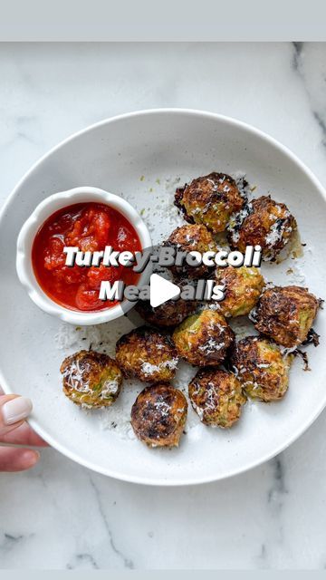 Turkey Broccoli Meatballs, Meatball Sheet Pan Dinner, Broccoli Meatballs, Meatballs With Broccoli, Meal Prep Turkey, October Meals, Turkey Broccoli, Kathleen Ashmore, Sheet Pans