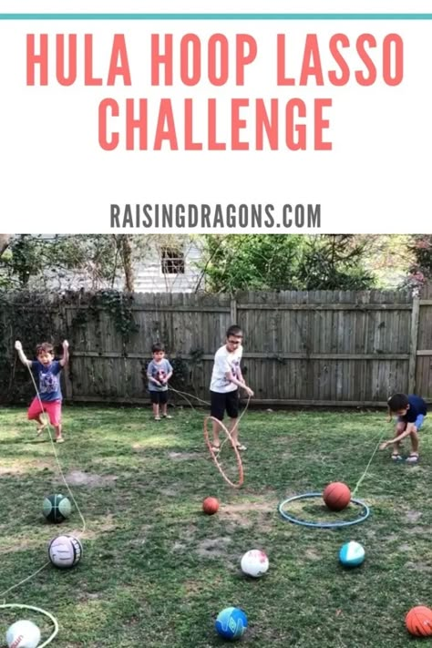 Hula Hoop Lasso Challenge Awana Activities, Hula Hoop Games, Wild West Activities, Rodeo Games, Crafts For Kindergarten, Hoop Games, Western Games, Summer Camp Games, Wild West Theme