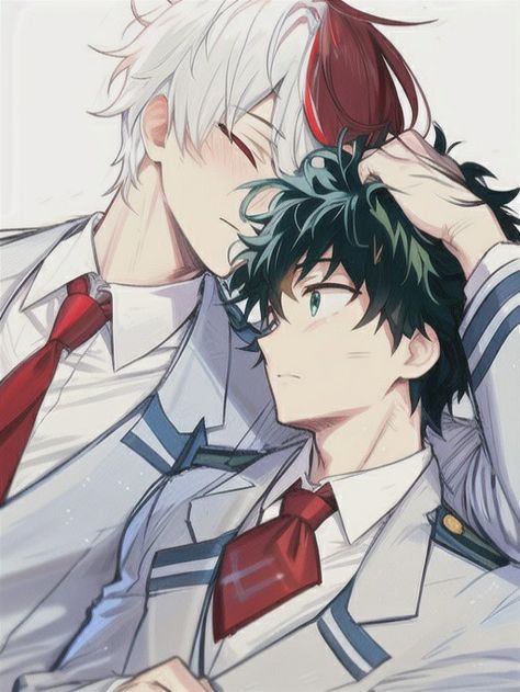 todoroki x deku Todoroki X Deku, Deku X Kacchan, Mini Comic, Boku No Hero Academia Funny, My Hero Academia Episodes, My Hero Academia Manga, Izuku Midoriya, Cute Anime Guys, Me Me Me Anime