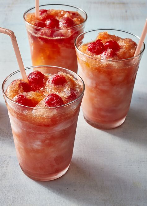 Adult Slushies Adult Slushies, Maraschino Cherries Recipes, Marachino Cherries, Cherry Recipe, Hawaiian Drinks, Cherry Drink, Cherry Lemonade, Cherry Vodka, Slushie Recipe