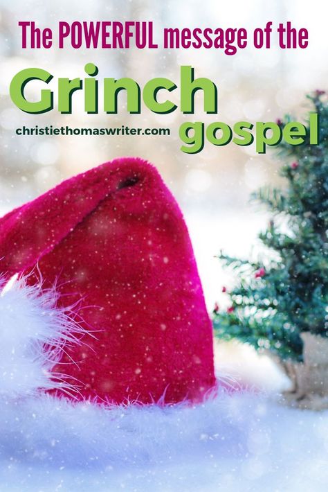 What is the gospel? We can learn its elements from Dr. Seuss' "Grinch" story, and see how they compare to the Christmas story in the Bible. Use this with children or adults, at home or in Sunday School. #Christianparenting #familydiscipleship #Christianmom #gospel #Bible via @cthomaswriter Christmas Sunday School Lessons, Christmas Bible Study, What Is The Gospel, O Grinch, Church Christmas Party, Christmas Sunday School, Christmas Sunday, Kids Church Lessons, Christmas Devotional