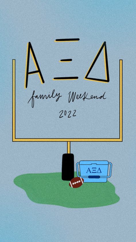 Dads Weekend Banner, Sorority Parents Weekend Banner, Family Weekend Banner, Parents Weekend Banner, Sorority Parents Weekend, Rush Themes, Sorority Themes, Football Family, Kennesaw State University