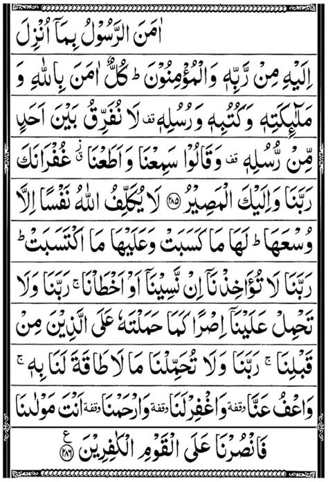 Surah Baqarah Last 2 Ayats Online Surah Baqarah, The Messenger, Our Lord, Books, Quick Saves