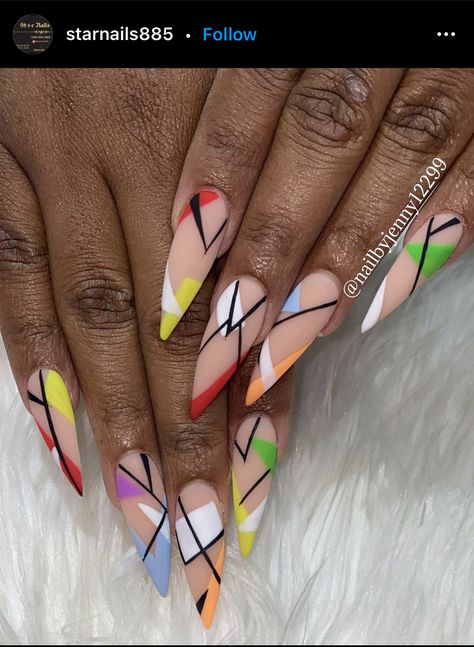 Nail Art Designs Summer Square, Juneteenth Nails, Nail Art Creative, Step By Step Nail Art, Nail Art Step By Step, Art Step By Step, Halloween Nail Ideas, Unghie Nail Art, Fancy Nails Designs