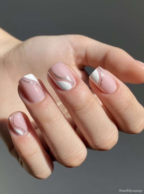 Round Tip Nails Designs, Minimal Short Nails, Classy Short Nail Designs, Square Gel Nails, Nail Art Simple, Nail Designs Ideas, Nail Appointment, Natural Nail Designs, Nails Yellow