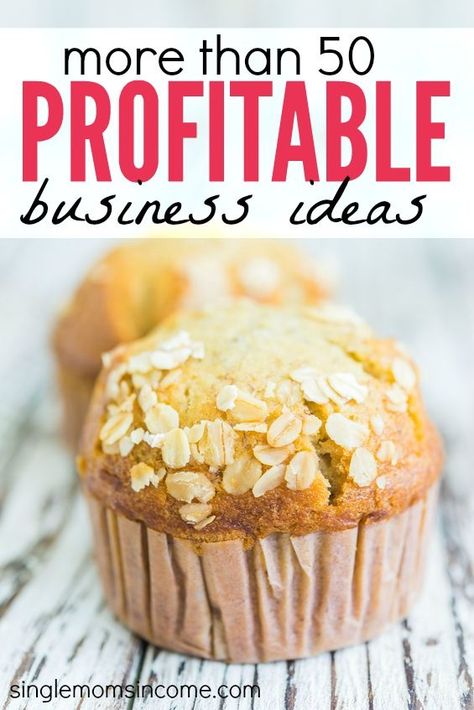 Coming up with a business idea can be tough. Here's a list of more than fifty profitable small business ideas. Something for everyone on this list! http://singlemomsincome.com/50-profitable-small-business-ideas/ Cooking Business Ideas, Small Businesses Ideas, Good Business Ideas, Single Mom Income, Innovative Business Ideas, Profitable Business Ideas, Profitable Small Business Ideas, Website Audit, Food Business Ideas