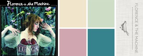 Sound in Color: Florence & the Machine Florence And The Machine, Amazing Music, Florence The Machines, Art Color, Hand In Hand, The Machine, Album Art, Music Industry, Color Palettes