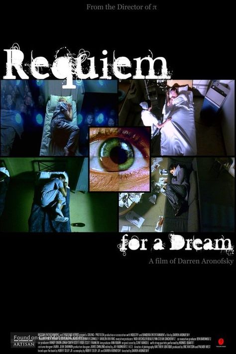 Requiem for a Dream movie poster Requiem Of A Dream, Ellen Burstyn, Dream Poster, Marlon Wayans, Requiem For A Dream, Darren Aronofsky, Film Posters Art, Septième Art, Film Poster Design