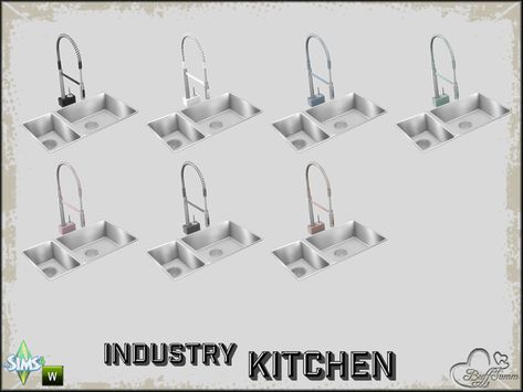 Sink Cc Sims 4, Sims 4 Cc Kitchen, Fancy Sink, Sims 4 Nails, Sims 4 Kitchen, Sims 4 Traits, Sims 4 Bedroom, Furniture Cc, Sims Inspiration