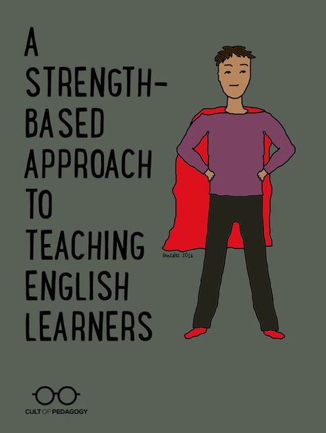 Instead of focusing on the deficits of English language learners, what if we held up their cultures, languages, unique skills, and life experiences as assets? Teaching Ell Students, Second Language Teaching, Esl Learning, Teaching English Language Learners, Teaching Esl, Cult Of Pedagogy, Esl Teaching Resources, Ell Students, Esl Classroom