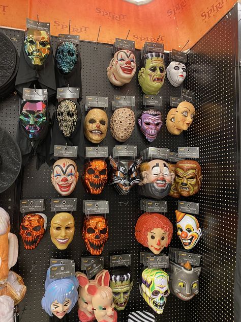 Scary halloween masks