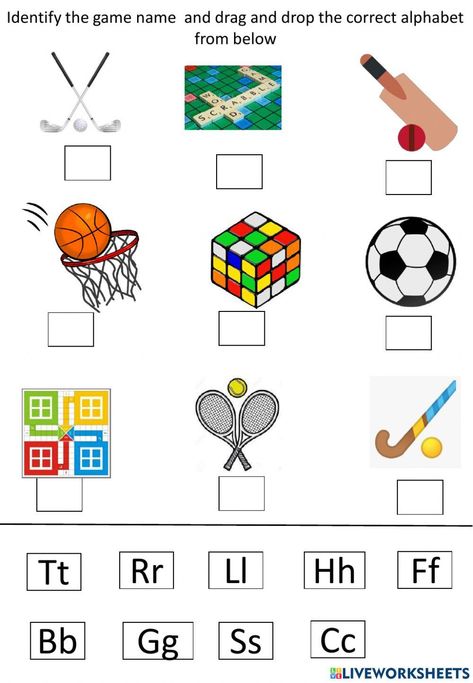 Indoor And Outdoor Games Worksheet, Games Worksheet, Lkg Worksheets, Work Sheet, Classy Quotes, Computer Basic, Outdoor Game, Outdoor Games, Worksheets For Kids