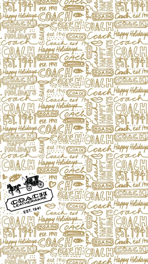 Coach Aesthetic Wallpaper, Coach Wallpaper Backgrounds, Coach Background, Coach Wallpaper, Collage Wall, Iphone Background, Wall Collage, Wallpaper Backgrounds, Aesthetic Wallpapers