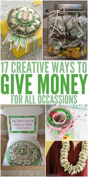 17 Creative Ways to Give Money For All Occasions #GiftIdeas #ChristmasGifts #GraduationGifts #BirthdayGifts Creative Ways To Give Money, Ways To Give Money, Graduation Money Gifts, Money Flowers, Money Bouquet, Creative Money Gifts, Birthday Money, Creative Diy Gifts, Christmas Money