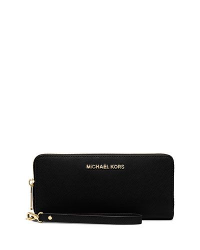 Phone Wristlet, Michael Kors Outlet, Luxury Wallet, Room Stuff, Designer Wallets, Michael Kors Wallet, Black Wallet, Athletic Outfits, Handbags Michael Kors