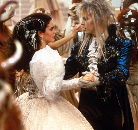 Labyrinth Ball, David Bowie Labyrinth, Bowie Labyrinth, Labyrinth 1986, Labyrinth Movie, Goblin King, In And Out Movie, Fantasy Films, Etsy Wedding Dress