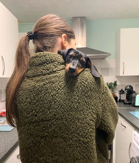 Before you get a Dachshund Dog, you must know these facts! Toy Dachshund, Puppy List, Girls Cuddling, Weiners, Dachshund Mom, Very Cute Dogs, Mini Dachshund, Dachshund Puppies, Dachshund Lovers