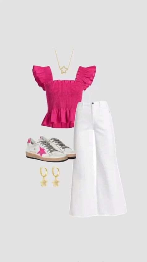 Semi Formal Mujer, Looks Pinterest, Preppy Summer Outfits, Casual Preppy Outfits, Shein Outfits, Looks Party, Trendy Outfits For Teens, Casual Day Outfits, Cute Preppy Outfits