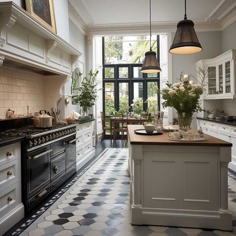 Victorian Aesthetic Home, Victorian Home Kitchen, Victorian House Kitchen, Modern Victorian Farmhouse, Modern Victorian Kitchen, Victorian Style Kitchen, Victorian Kitchens, Inspiring Lifestyle, Kitchen Aesthetics