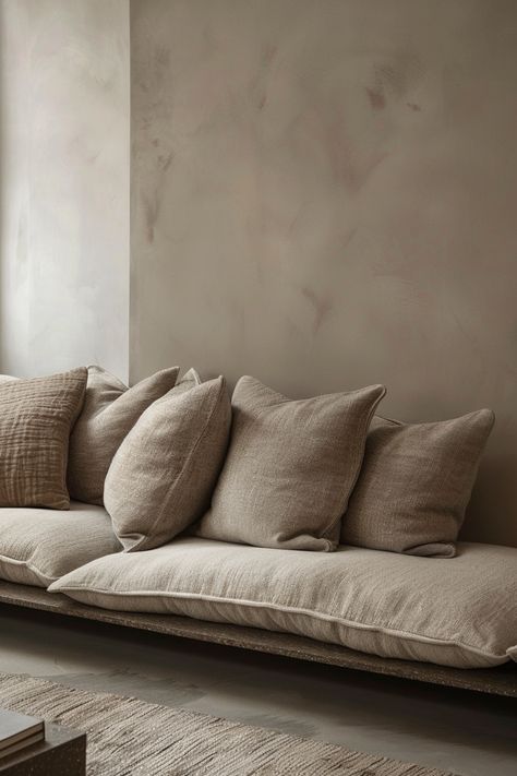 Embrace eco-friendly living without sacrificing style with 99 organic sofa inspirations, designed for sustainable comfort. #EcoFriendly #StylishLiving #OrganicSofa Sofa Wabi Sabi, Wabi Sabi Sofa, Organic Couch, Modern Couches, Minimal Sofa, Organic Modern Style, Organic Interior, Organic Sofa, Earthy Home