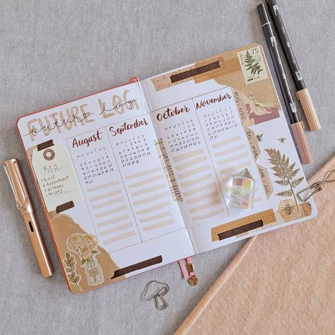 Bujo Dutch Door Ideas, Bujo Future Log, Bujo Dutch Door, Bullet Journal Dutch Door Ideas, Dutch Door Bullet Journal, Future Log Bullet Journal, 2024 Bullet Journal, Book Log Bullet Journal, Bullet Journal Future Log Layout