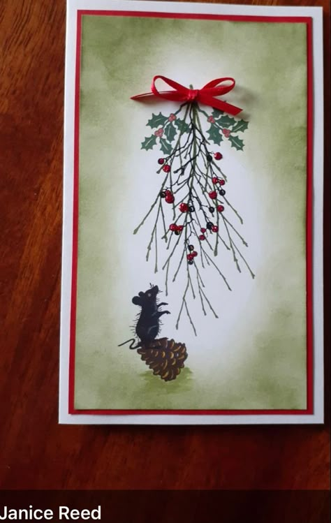 Lavinia Stamps Cards, Create Christmas Cards, Stamped Christmas Cards, Christmas Card Ornaments, Silhouette Cards, Handmade Christmas Card, Christmas Card Art, Homemade Christmas Cards, Watercolor Christmas Cards