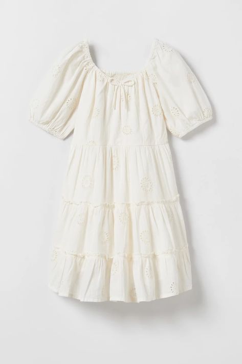 Zara Kids Summer, Zara Kids Dress, Kids Maxi, Panelled Dress, Look Zara, Nursing Fashion, Sibling Outfits, Embroidered Motifs, Zara Outfit